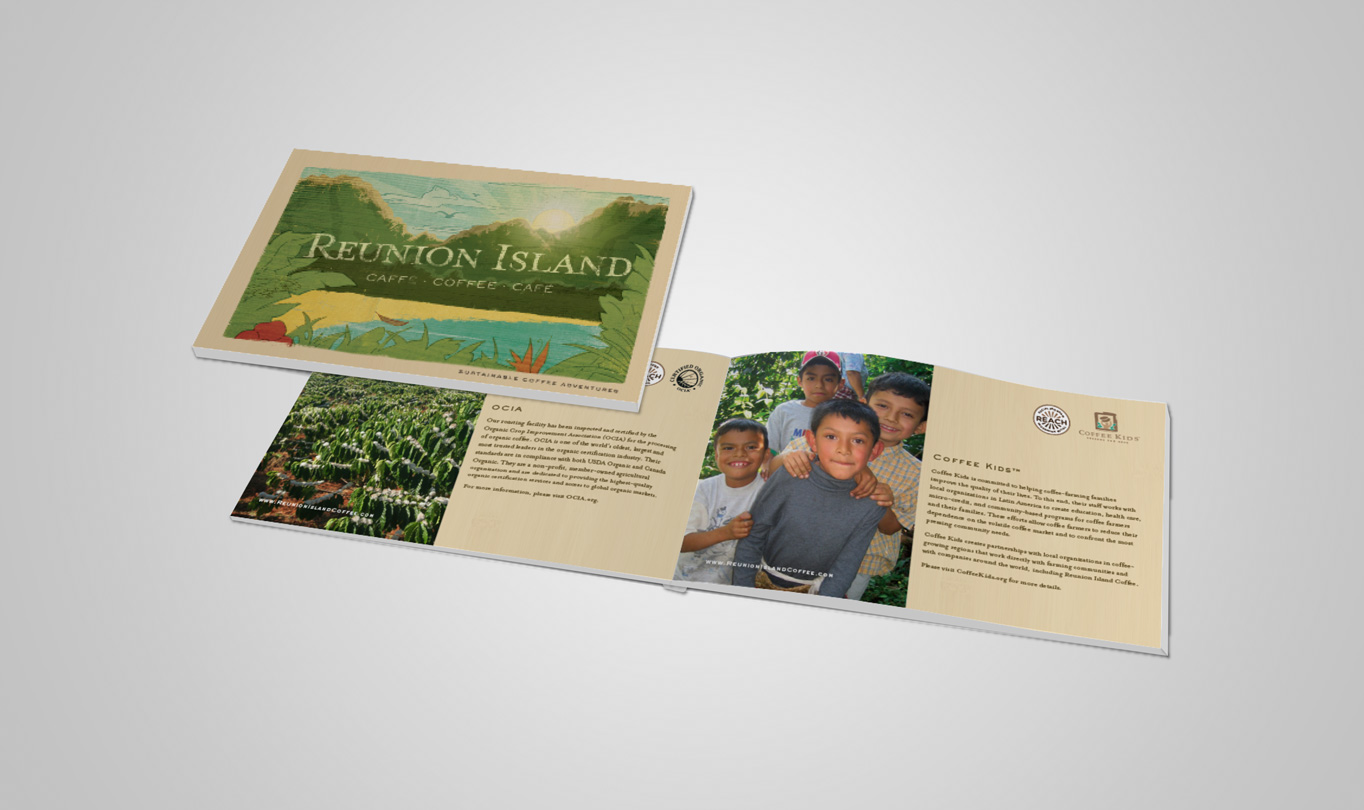 Reunion Island Coffee Brochure